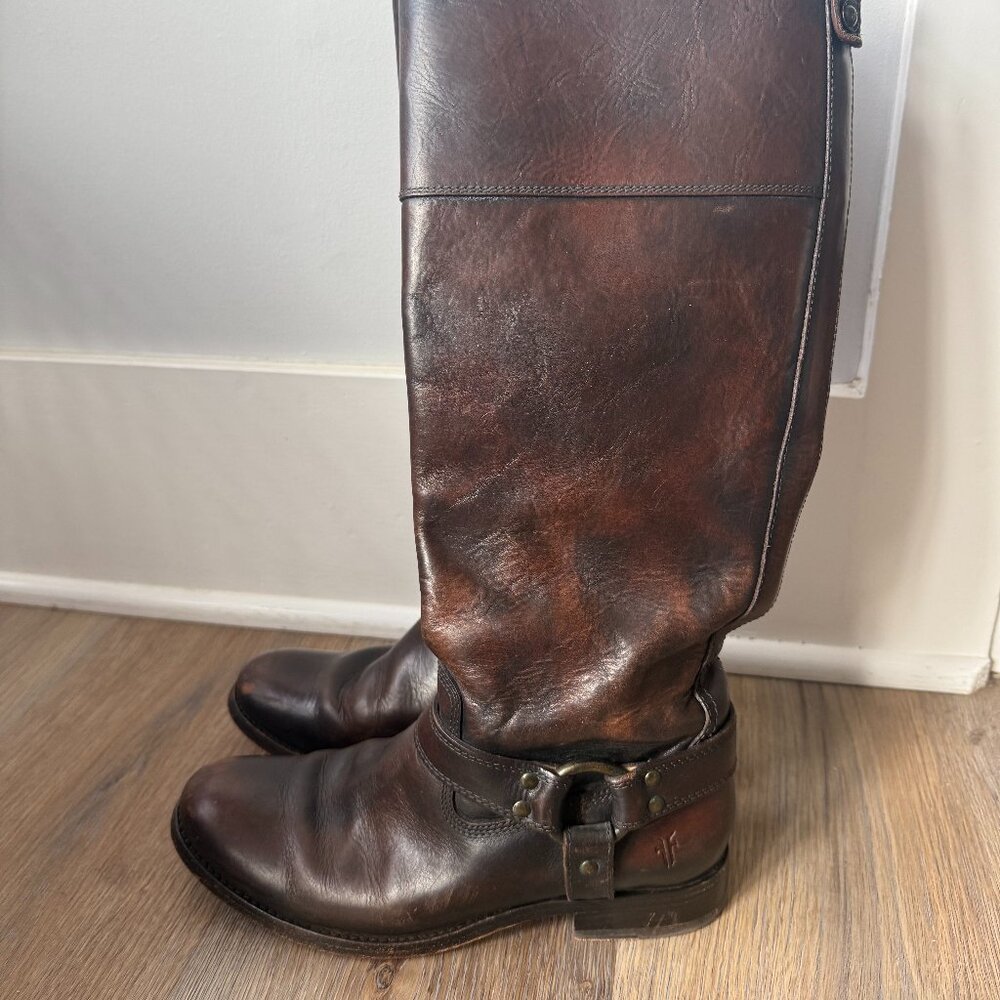 Frye Melissa Harness Boots